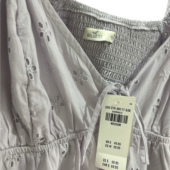 Hollister Shimmering light Purple Mini Dress - Picture 3 of 7